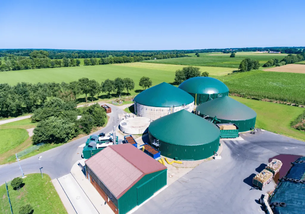 Site méthanisation Groupe ELAURIS